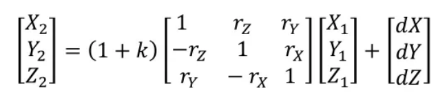 旋轉(zhuǎn)、縮放、平移公式