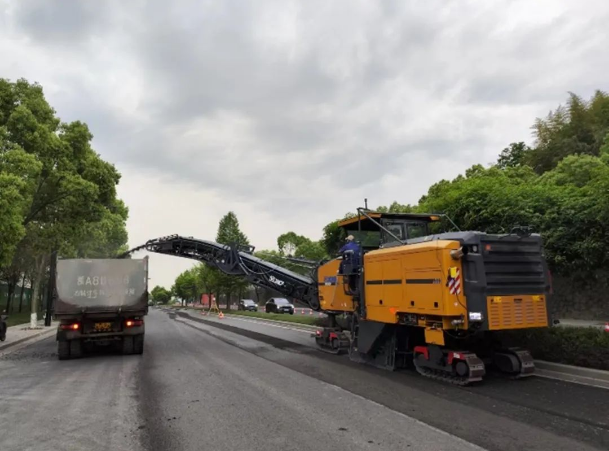 “舊貌換新顏，喜迎亞運會”—— 徠卡3D銑刨應(yīng)用于舊路改造